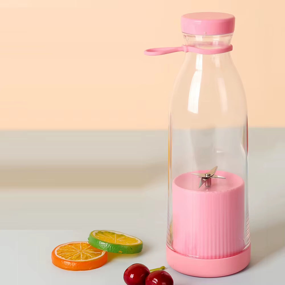 380Ml/420Ml Portable Juicer Cup Juicer USB Electric Fruit Juice Cup Automatic Mini Fruit Juicer Smoothie Blender with 6 Blades